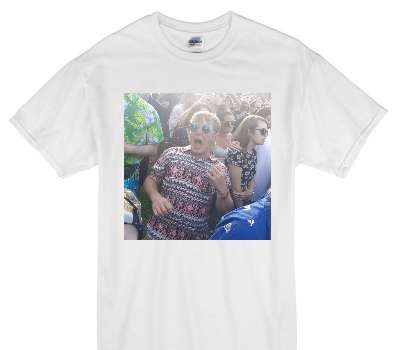Custom Gildan 100% Cotton White T-Shirt