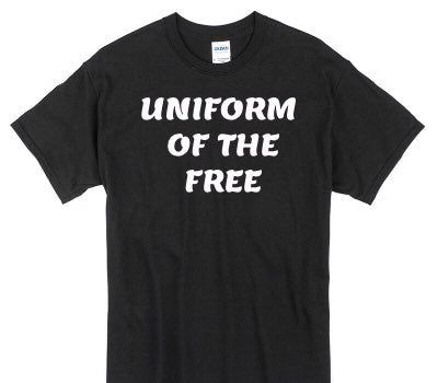 Custom Gildan 100% Cotton Black T-Shirt