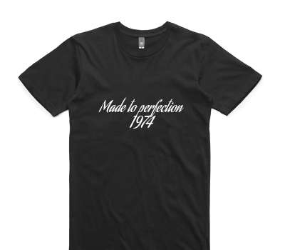 Custom AS Colour 100% Cotton Black T-Shirt