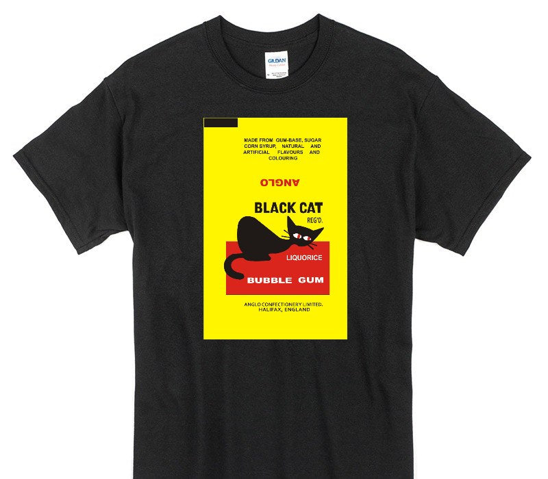 Custom Gildan 100% Cotton Black T-Shirt