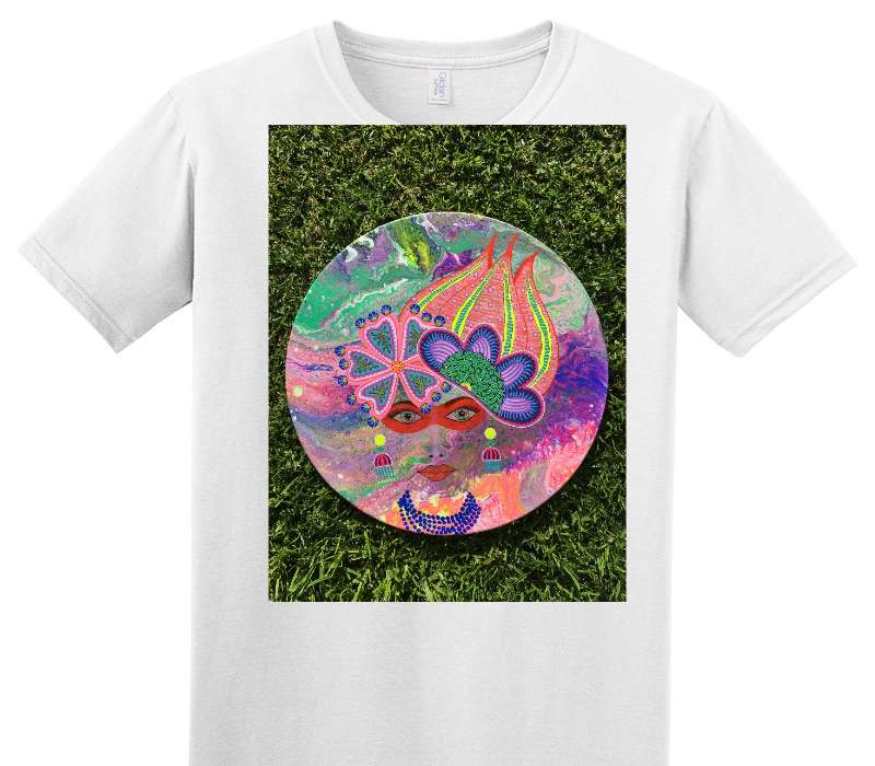 Custom Adult Soft Style 100% Cotton White T-Shirt