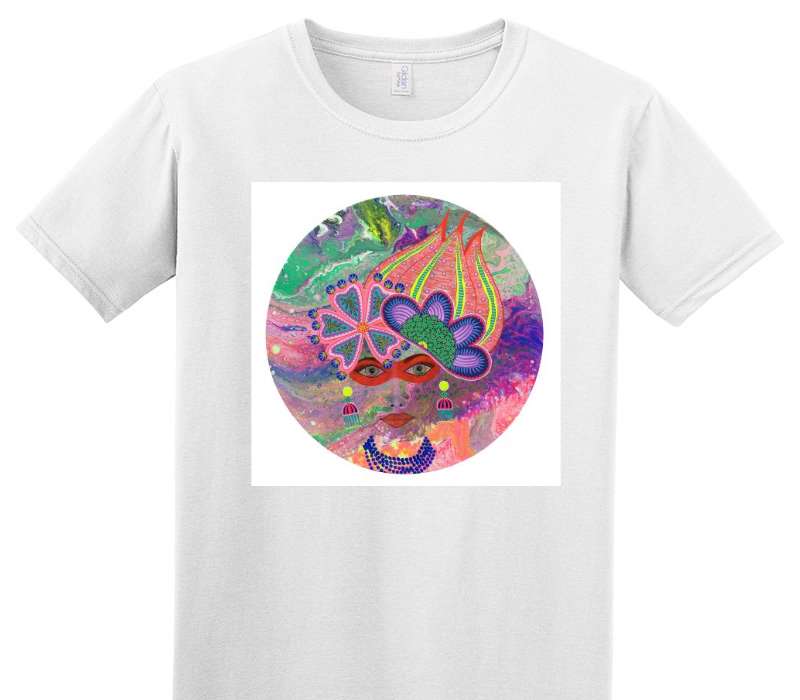 Custom Adult Soft Style 100% Cotton White T-Shirt