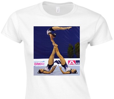 Custom Womens Soft Style 100% Cotton White T-Shirt