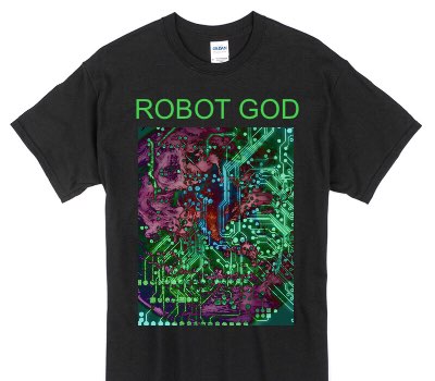 Custom Gildan 100% Cotton Black T-Shirt