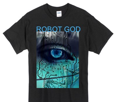 Custom Gildan 100% Cotton Black T-Shirt