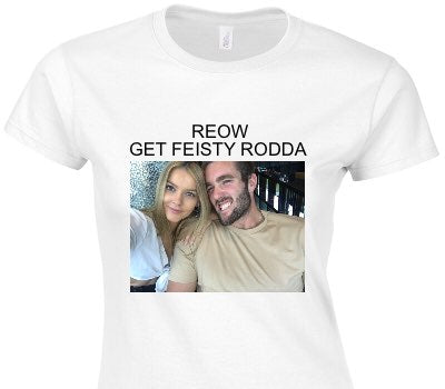 Custom Womens Soft Style 100% Cotton White T-Shirt
