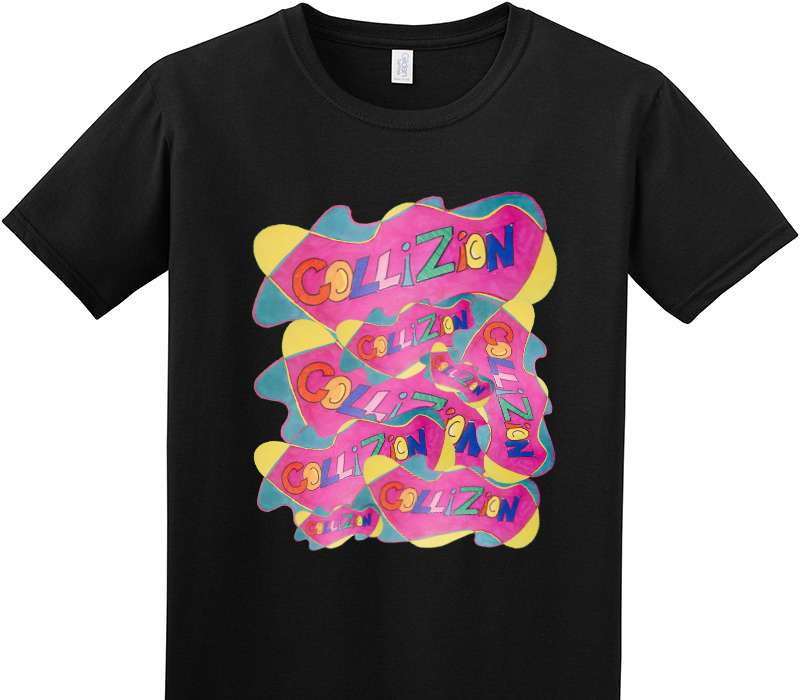 Custom Adult Soft Style 100% Cotton Black T-Shirt