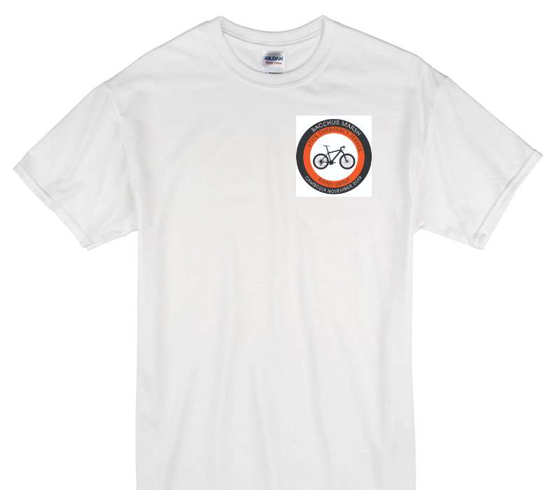 Custom Gildan 100% Cotton White T-Shirt