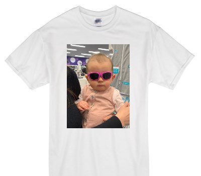 Custom Gildan 100% Cotton White T-Shirt