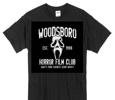 Custom Gildan 100% Cotton Black T-Shirt