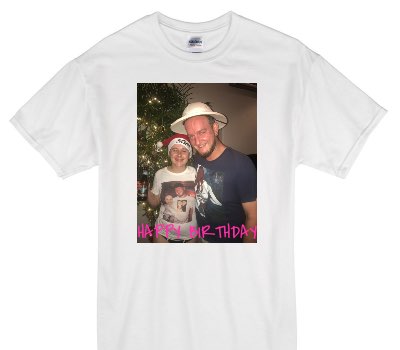 Custom Gildan 100% Cotton White T-Shirt