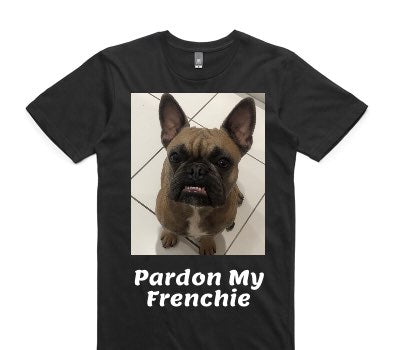 Custom AS Colour 100% Cotton Black T-Shirt
