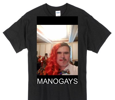 Custom Gildan 100% Cotton Black T-Shirt