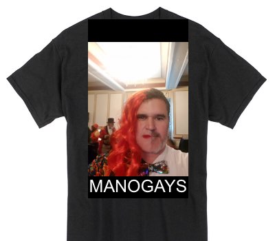 Custom Gildan 100% Cotton Black T-Shirt