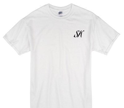 Custom Gildan 100% Cotton White T-Shirt