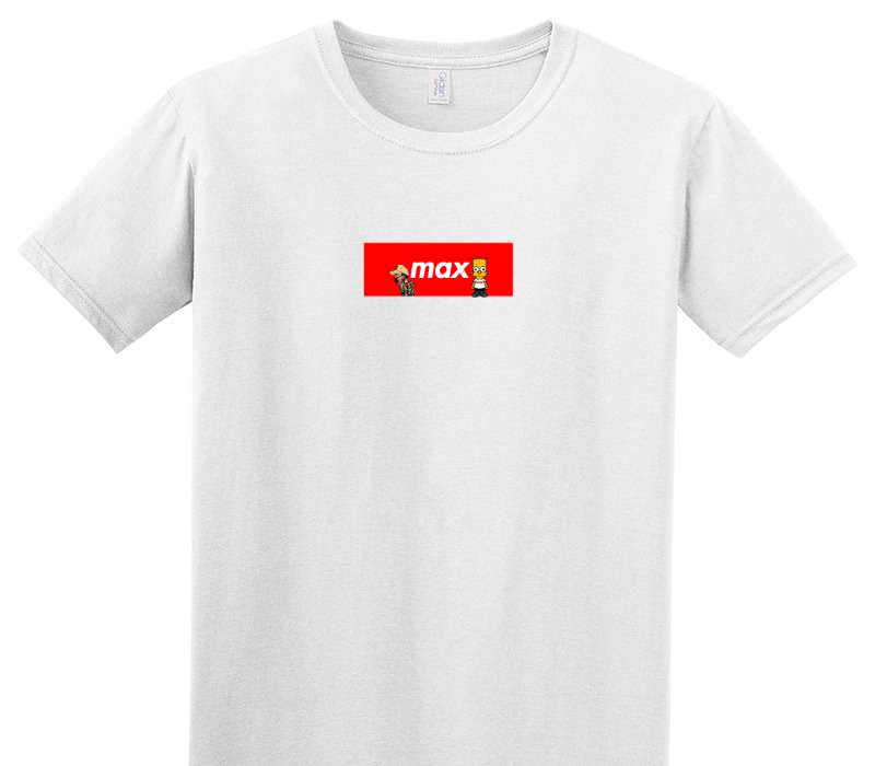 Custom Adult Soft Style 100% Cotton White T-Shirt