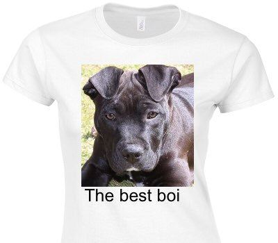 Custom Womens Soft Style 100% Cotton White T-Shirt