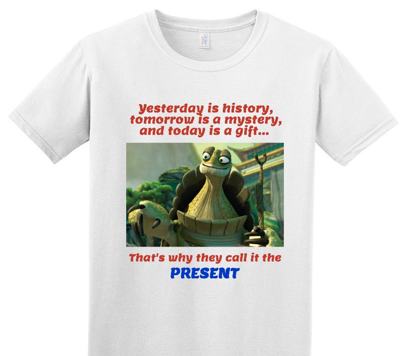 Custom Adult Soft Style 100% Cotton White T-Shirt