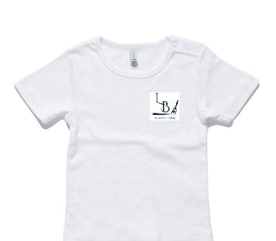 Custom AS Colour White Baby T-Shirt