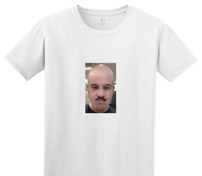 Custom Adult Soft Style 100% Cotton White T-Shirt
