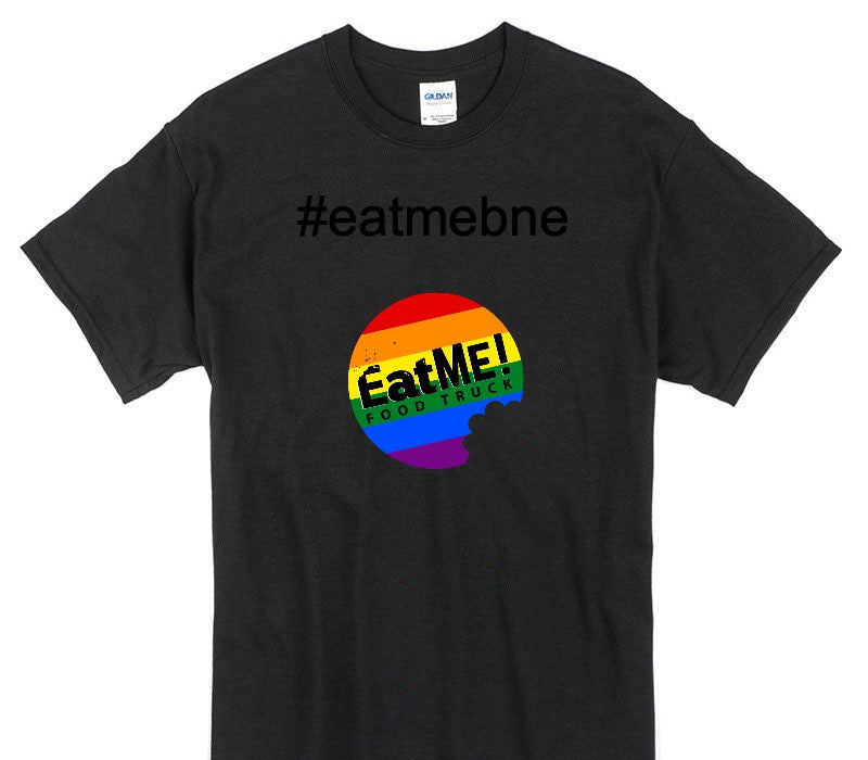 Custom Gildan 100% Cotton Black T-Shirt