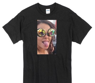 Custom Gildan 100% Cotton Black T-Shirt