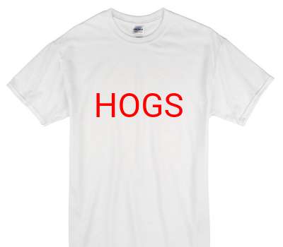 Custom Gildan 100% Cotton White T-Shirt