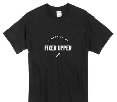 Custom Gildan 100% Cotton Black T-Shirt