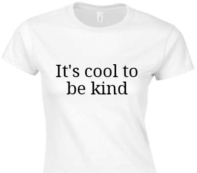 Custom Womens Soft Style 100% Cotton White T-Shirt
