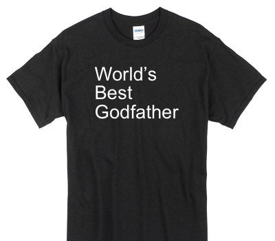 Custom Gildan 100% Cotton Black T-Shirt