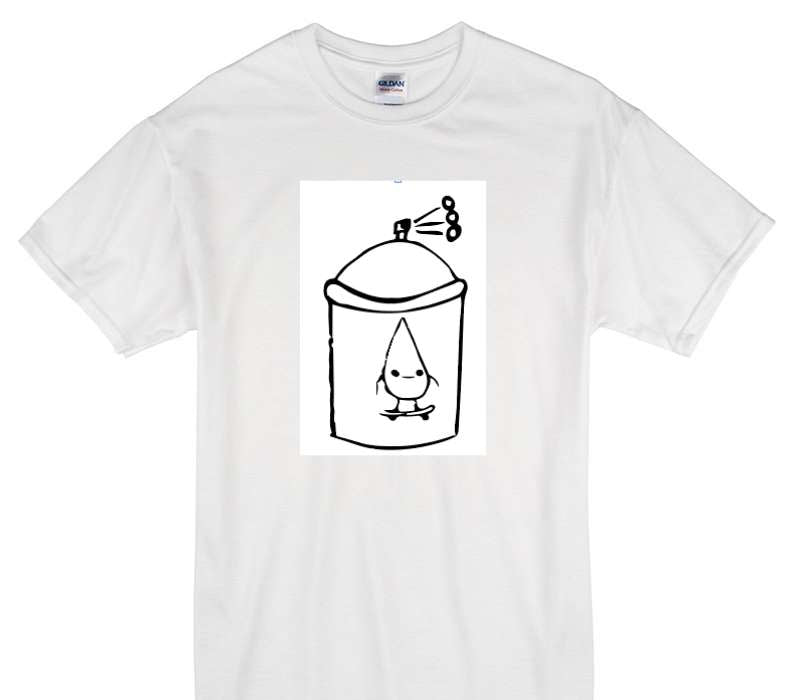 Custom Gildan 100% Cotton White T-Shirt