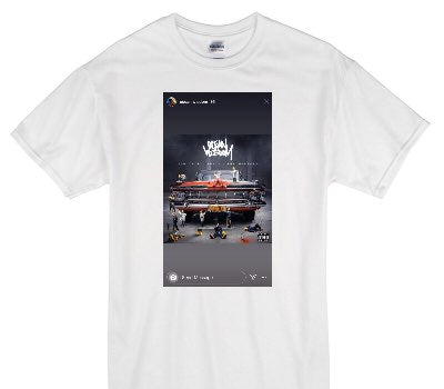 Custom Gildan 100% Cotton White T-Shirt