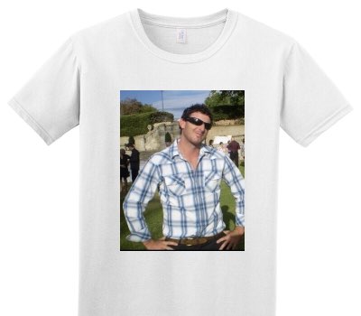 Custom Adult Soft Style 100% Cotton White T-Shirt