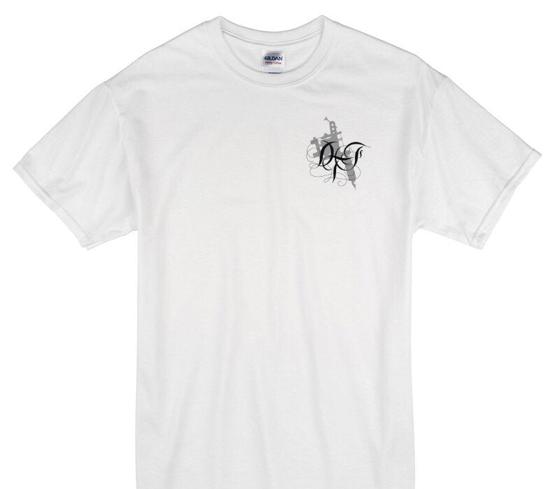 Custom Gildan 100% Cotton White T-Shirt