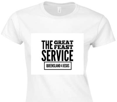 Custom Womens Soft Style 100% Cotton White T-Shirt