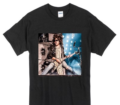Custom Gildan 100% Cotton Black T-Shirt