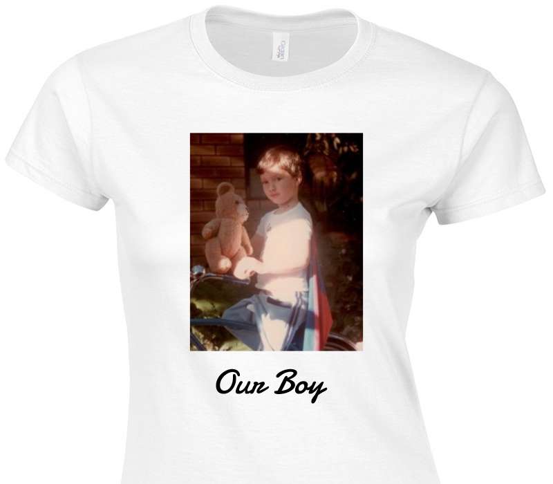 Custom Womens Soft Style 100% Cotton White T-Shirt