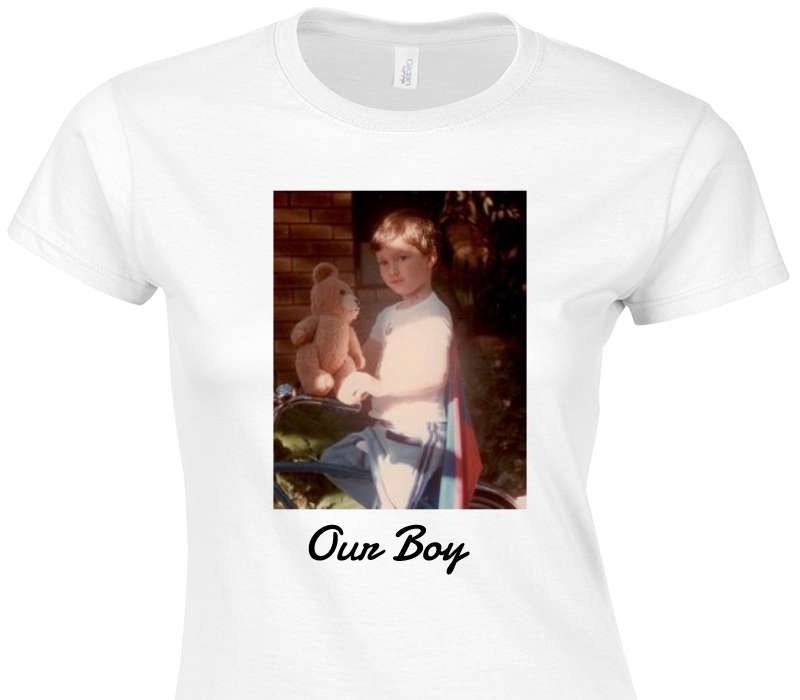Custom Womens Soft Style 100% Cotton White T-Shirt