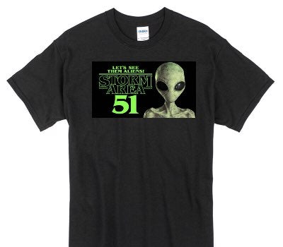 Custom Gildan 100% Cotton Black T-Shirt