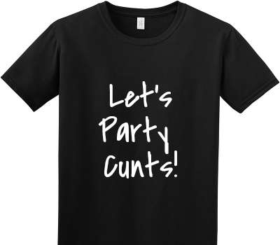 Custom Adult Soft Style 100% Cotton Black T-Shirt