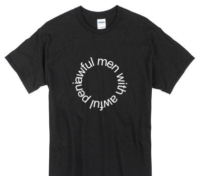 Custom Gildan 100% Cotton Black T-Shirt