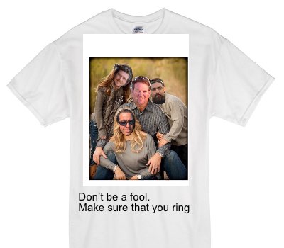 Custom Gildan 100% Cotton White T-Shirt