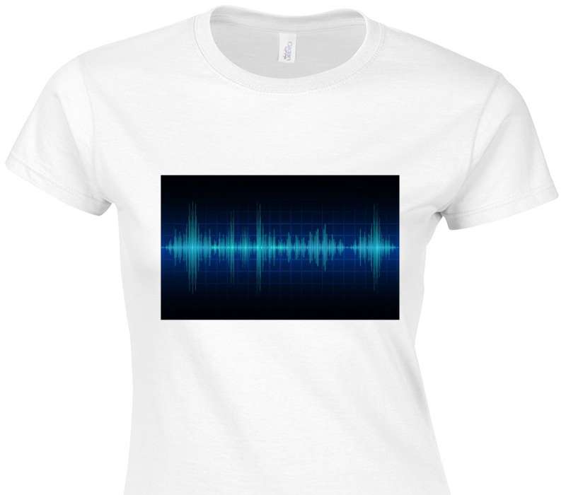 Custom Womens Soft Style 100% Cotton White T-Shirt