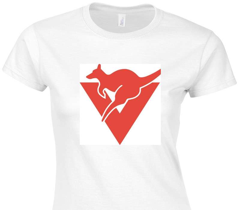 Custom Womens Soft Style 100% Cotton White T-Shirt