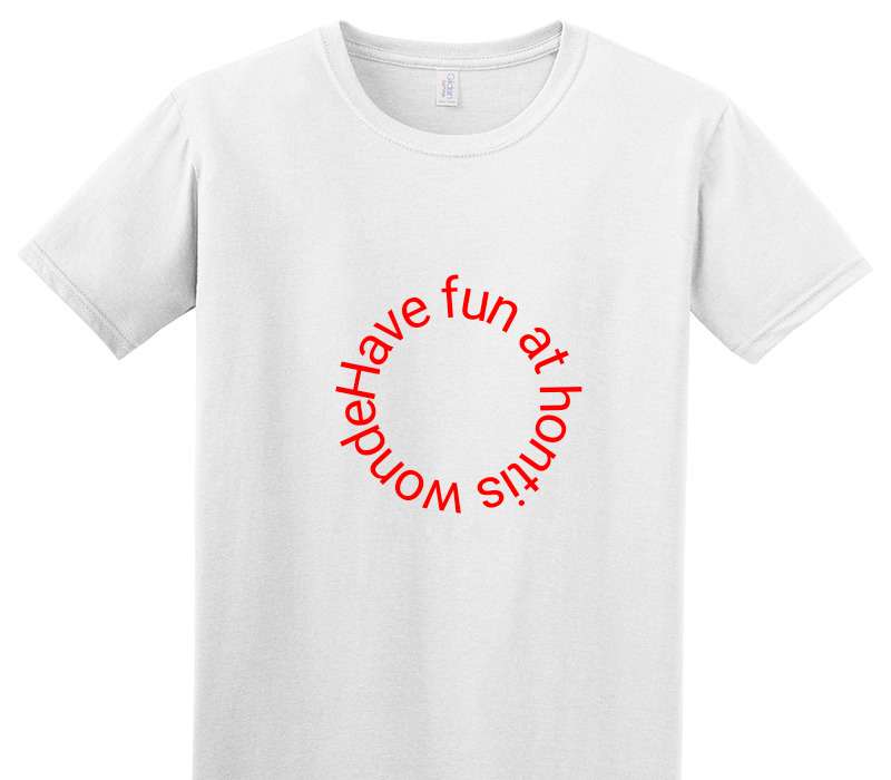 Custom Adult Soft Style 100% Cotton White T-Shirt