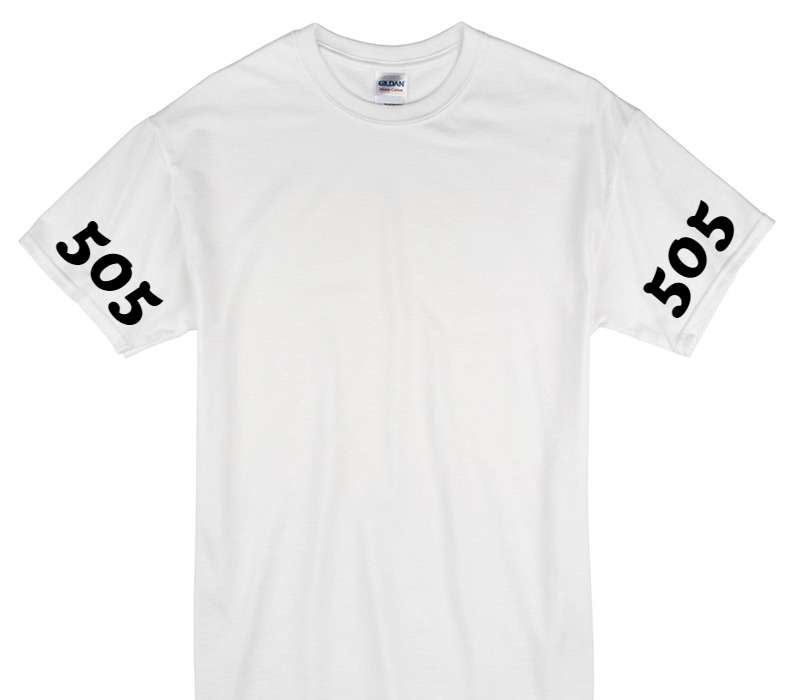 Custom Gildan 100% Cotton White T-Shirt