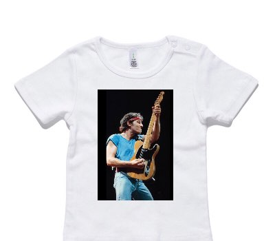 Custom AS Colour White Baby T-Shirt