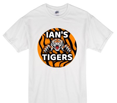 Custom Gildan 100% Cotton White T-Shirt
