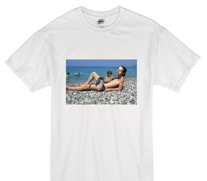 Custom Gildan 100% Cotton White T-Shirt