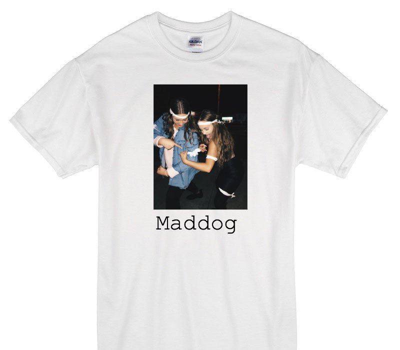 Custom Gildan 100% Cotton White T-Shirt
